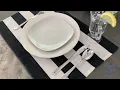 Black White Placemats