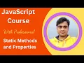 Static Methods and Properties JavaScript in Hindi