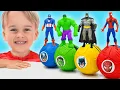 Kids become superheroes and save the day