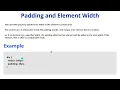 css padding and element width CSS Padding The Secret CSS Padding Trick