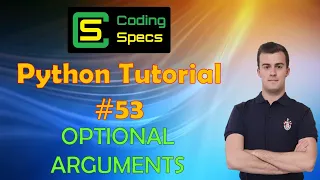 Python Tutorial - Optional Arguments