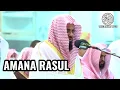 Download Lagu Amana rasul:sheikh shuraim | surah al baqarah | beautiful quran recitation | The holy dvd.