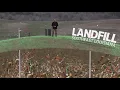 How gases and liquids are drained from landfills