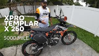 5000 MILE REVIEW XPRO TEMPLAR X 250