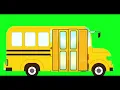Open Shut Door I School Bus Animation I Gif I Open Shut Door