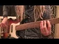 Fretless Thumb \u0026 Fingerstyle Bass Grooves