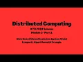 Distributed Computing KTU 2019 Scheme Lamports Algorithm Module 3 Part 1