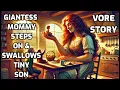 Giantess Mommy Accidentally Steps On Ant Size Son Mom Swallows Child Short Story Stomach Stories