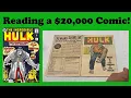 Reading a 20K Comic Incredible Hulk