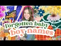 FORGOTTEN BABY BOY NAMES EXTINCT FROM THE TOP 1000 VINTAGE BABY NAMES