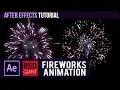 how to create fireworks animation in after effects with particular plugin