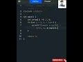 Creating and accessing single dimensional array execution using c in tamil