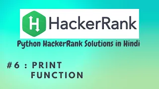 Hackerrank Print Function Python HackerRank Solutions in Hindi