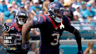 Tank Dell Breaks Texans Rookie Receiving Yard Record