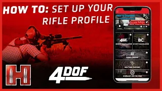 4DOF BALLISTIC CALCULATOR How to setup your Rifle Profile Favorite Complete Overview