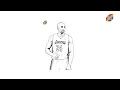 Kobe Bryant Coloring Pages Free Printables