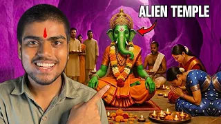Ganesh Bhagwan ki alien murti.😨 || by Chandan sah tutorials.