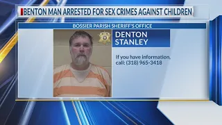 Benton man extradited from Indiana to face child sex crimes charges in Bossier Parish