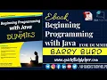 Beginning Programming With Java For Dummies By Barry Burd E-Book Download For Free