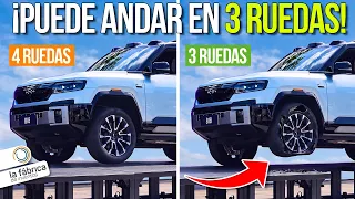¿Por qué China ha PATENTADO este coche que conduce a 3 ruedas?