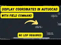 Download Lagu Display Coordinates in AutoCAD Using Field Command | AutoCAD Survey Drawings