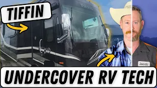 RV Tech reviews Tiffin Allegro Bus UNDERCOVER
