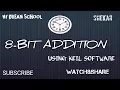 HOW TO EXECUTE 8-BIT ADDITION IN KEIL SOFTWARE 8051 Micro controller