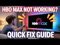 HBO Max Not Working on Smart TV FIX IT NOW