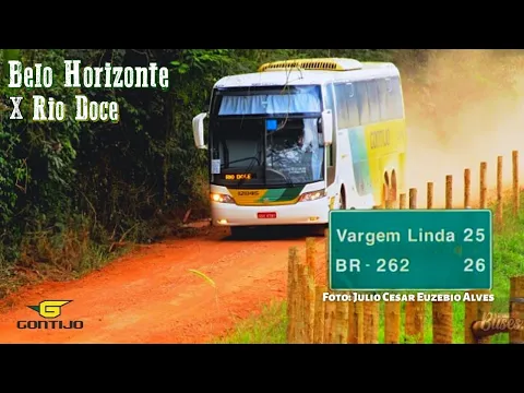 Download MP3 Viajando para Rio Doce MG via Dom Silvério no Busscar Scania K420 da Gontijo!!