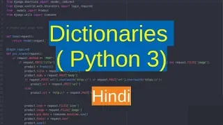 35 Dictionaries - copy and update method Python in Hindi