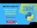 Dictionaries Python for Data Science AI Development IBM Data Analyst