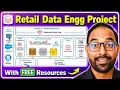 Retail Data Engineering Project in Databricks Free Edition Salesforce Postgres Sources