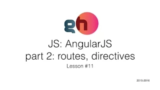 GeekHub JS Lesson 11 AngularJS part 2