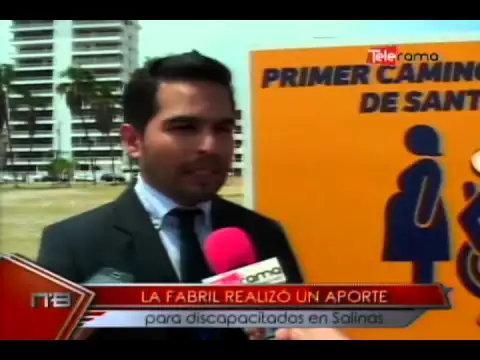 La Fabril realizó un aporte para discapacitados en Salinas