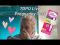 TTC UPDATE 7DPO Live Pregnancy Tests I THINK ITS POSITIVE