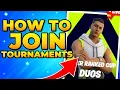 How to Join Tournaments in Fortnite