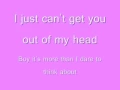 Download Lagu Kylie Minogue - Can't Get You Out Of My Head [lyrics]