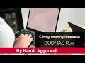 C Programming Tutorial 12 - BODMAS Rule By Namit Aggarwal