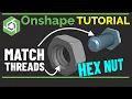 Designing a Hex Nut Tutorial