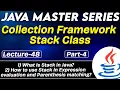 Collection Framework Stack Class Part-4 in Java What is Stack in JAVA Tpoint Tech
