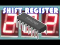 How to use 74HC595 Shift registers to control mulitple 7 segment displays