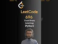 LeetCode Count Binary Substrings - Python