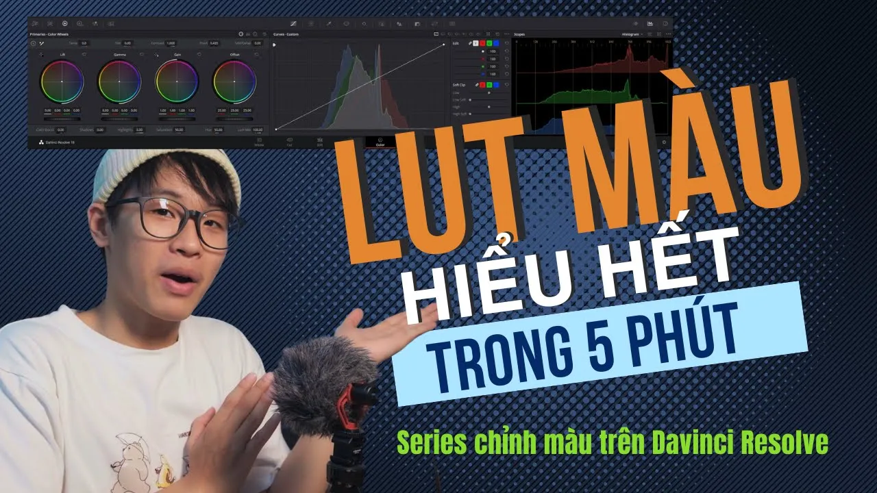 Outline Video LUT màu là gì, bạn đã hiểu về nó? || Series làm màu cũng Khánh