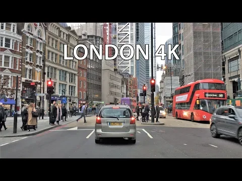 Download MP3 London 4K - Skyscraper District Drive - City of London