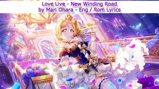Download New Winding Road - Eng/Rom Color-Coded Lyrics - Aqours MP3
