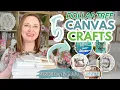 5 Simple Dollar Tree Canvas Crafts Hacks to Try