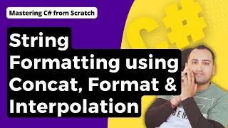 String Formatting in C String Contact String Format Interpolation C Tutorial for Beginners