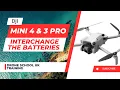 Are the DJI Mini 4 Pro Battery and DJI Mini 3 Pro 100 compatible and interchangeable