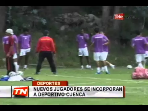 Nuevos jugadores se incorporan a Deportivo Cuenca