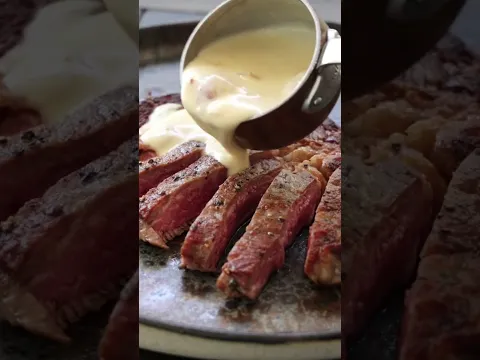 Truffle and pancetta steak sauce